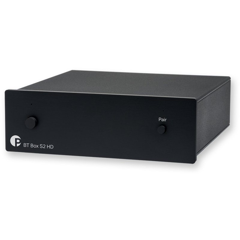 Pro-Ject BT Box S2 HD Black - front angle