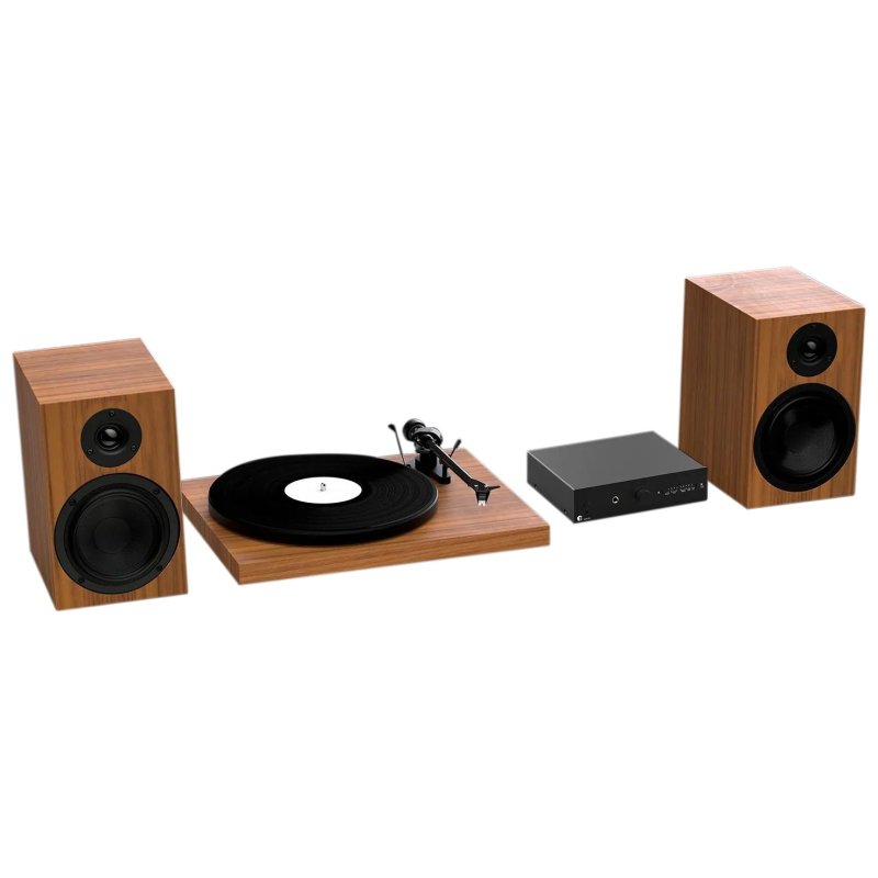 Pro-Ject Colourful Audio System Walnut