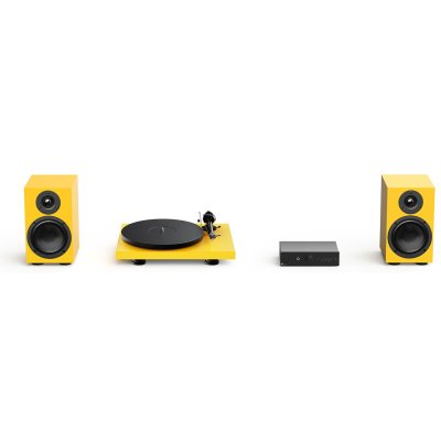 Pro-Ject Colourful Audio System 2 Golden Sun Yellow Satin