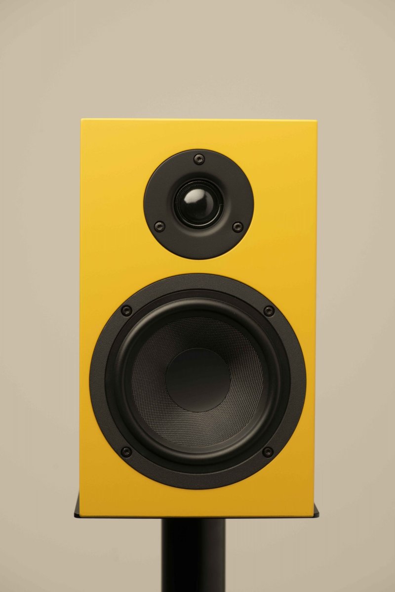 Pro-Ject Speaker Box 5 S2 in Golden Sun Yellow Satin finish