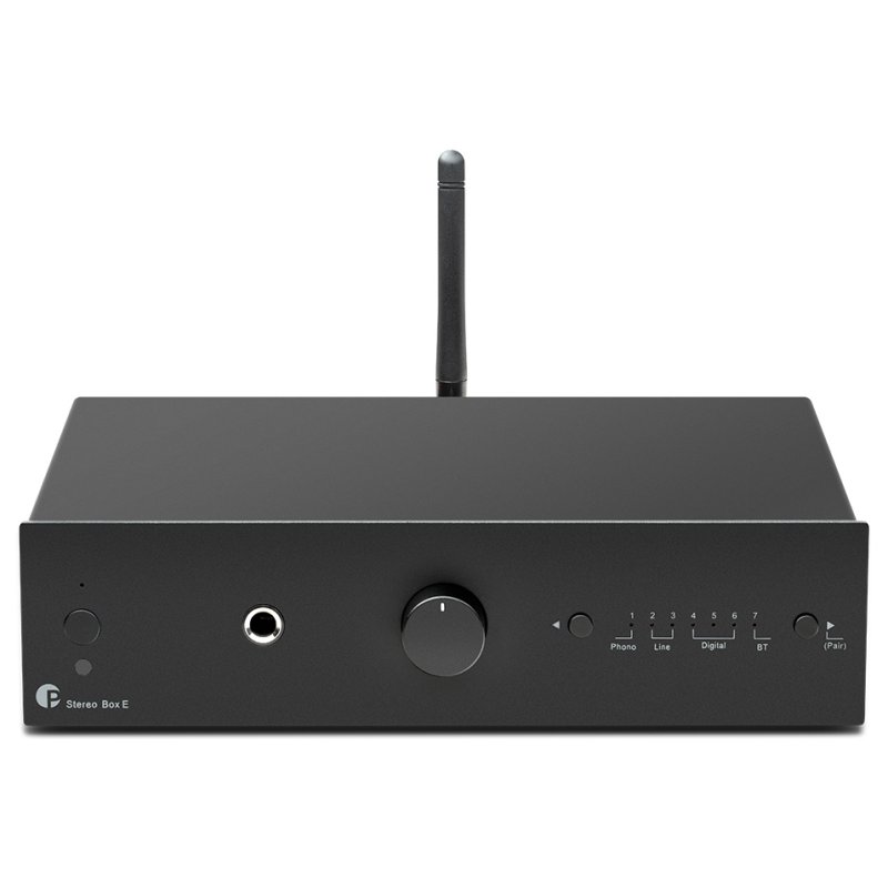 Pro-Ject Stereo Box E integrated amplifier, Black