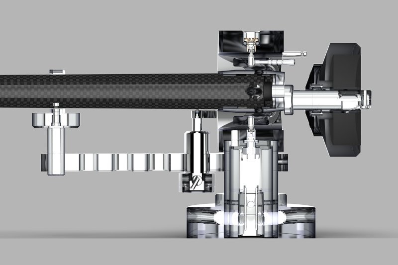 Pro-Ject EVO 9 CC Tonearm internal bearing cutaway diagram