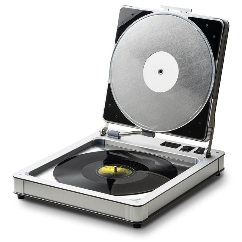 Pro-Ject Flatten it — Open with vinyl record
