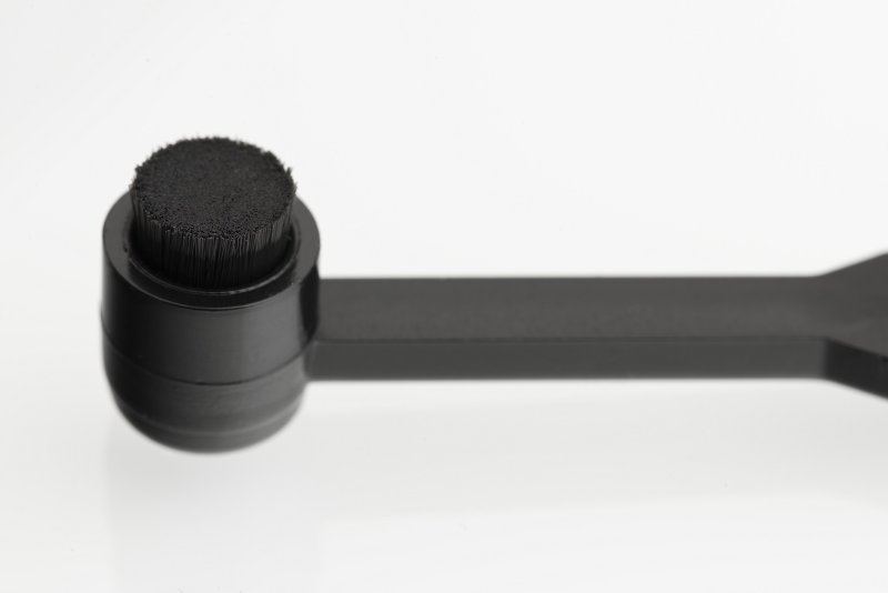 Pro-Ject Clean it Carbon Fibre Brush Head Detail