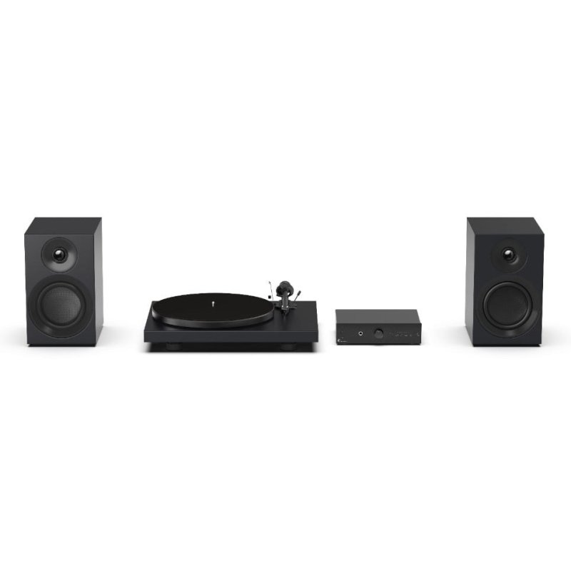 Pro-Ject Colourful Audio System E Black Satin