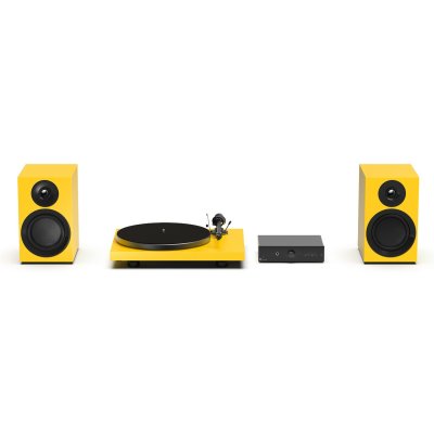 Pro-Ject Colourful Audio System E Golden Sun Yellow