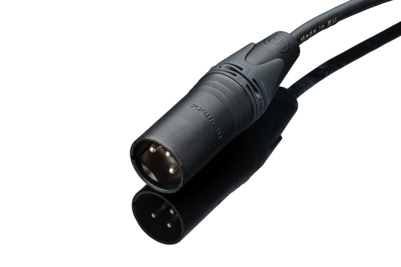 Pro-Ject Connect it Line DS XLR connector detail