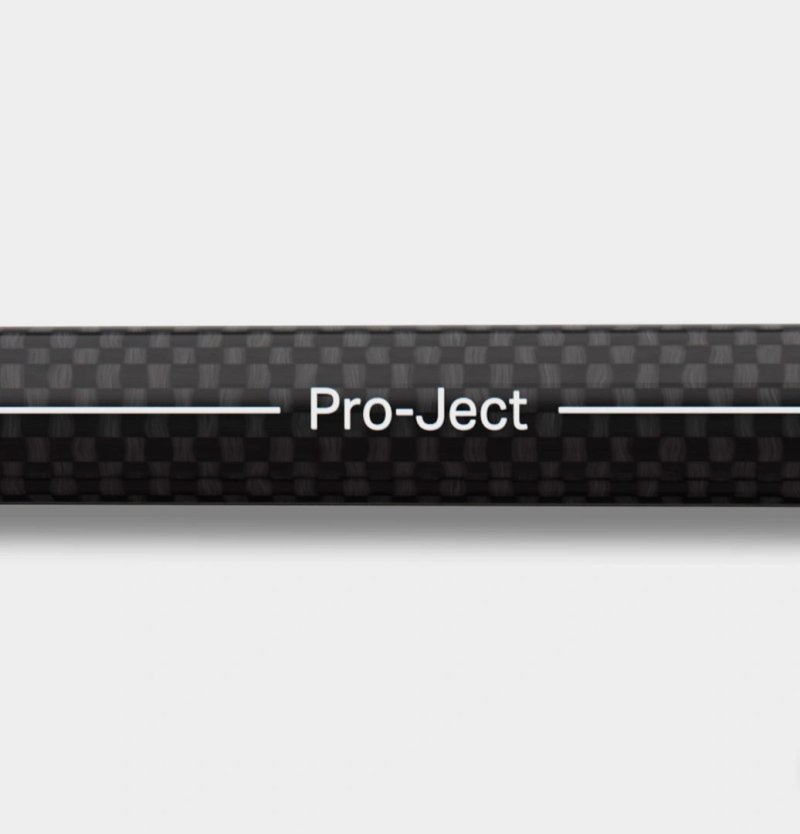 Pro-Ject Debut EVO 2 carbon fibre tonearm detail