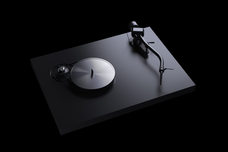 Pro-Ject Debut PRO S Balanced Black Turntable - Aluminium Subplatter