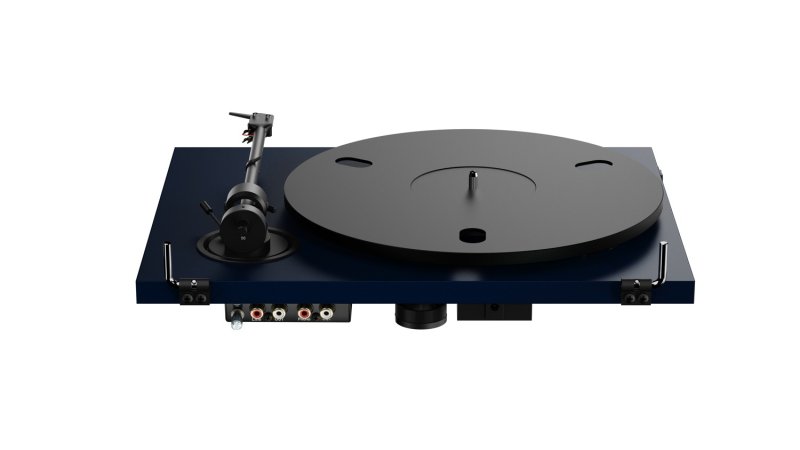 Pro-Ject E1.2 BT Satin Steel Blue - rear panel connections
