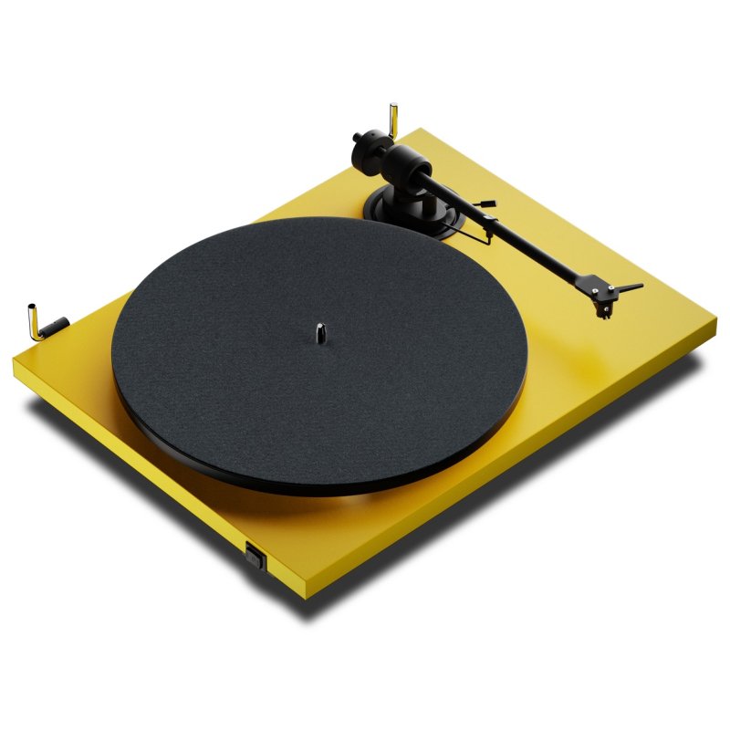 Pro-Ject E1.2 BT Satin Golden Yellow - top view