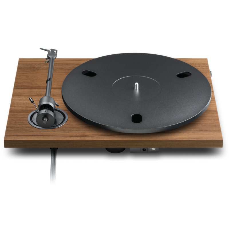 Pro-Ject E1.2 BT Walnut - rear view