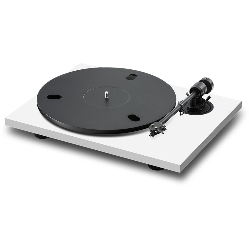 Pro-Ject E1.2 BT White - side angle view