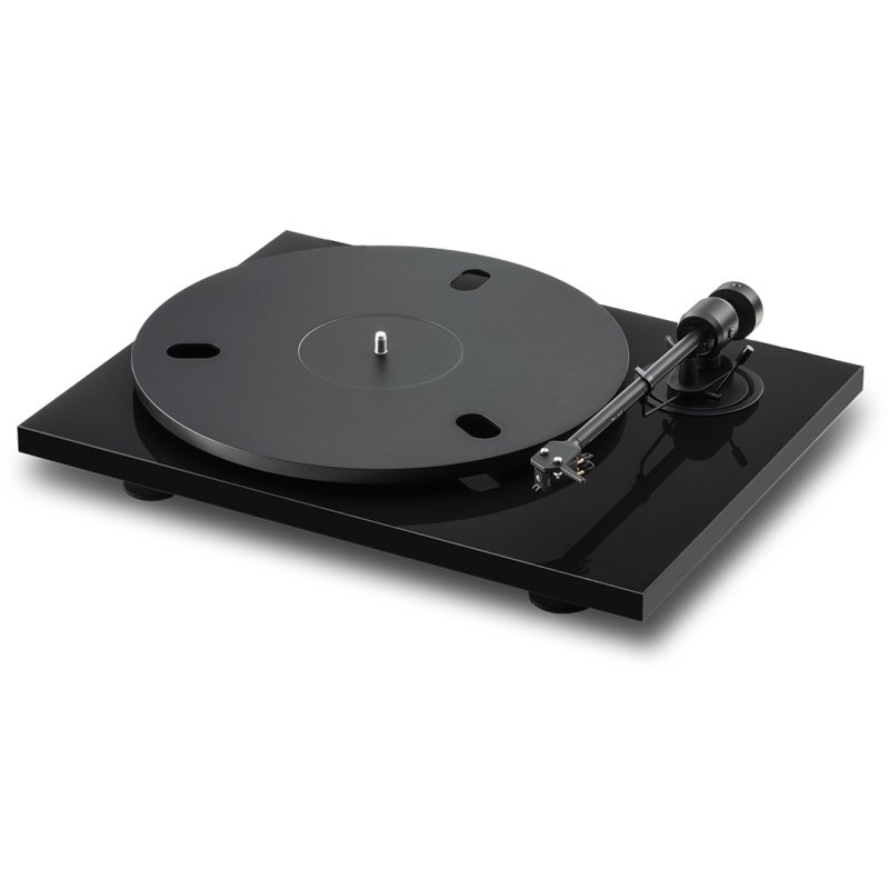 Pro-Ject E1.2 Phono High Gloss Black - angled view