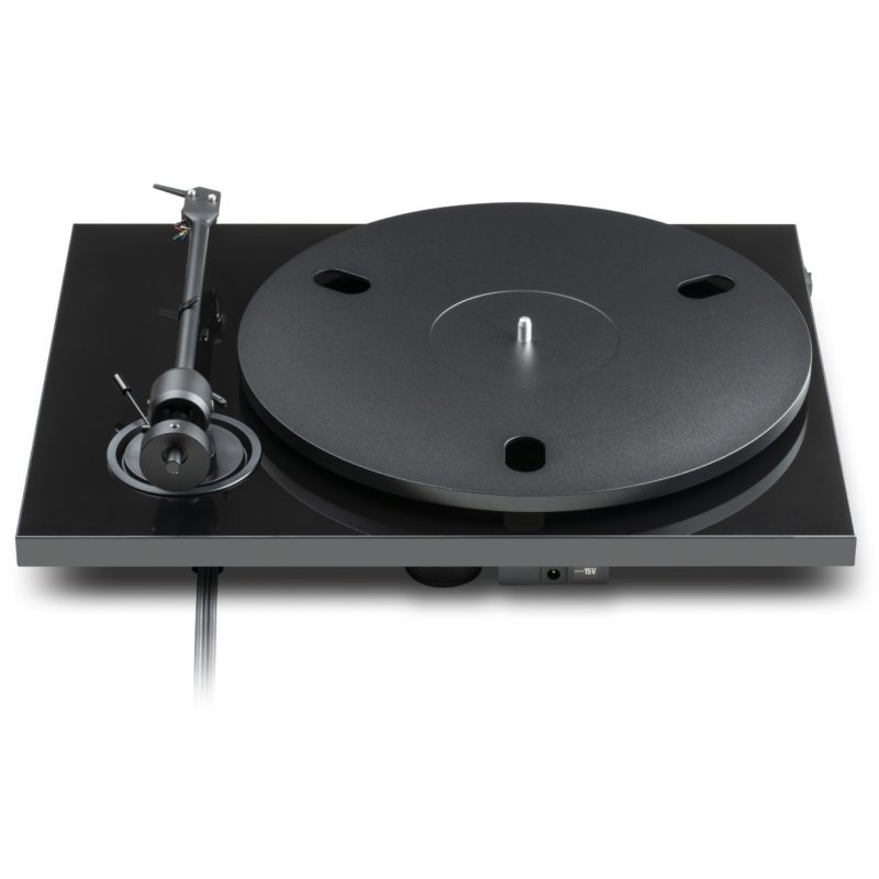 Pro-Ject E1.2 High Gloss Black - rear view