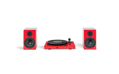 Pro-Ject Juke Box E1 HiFi Set Red