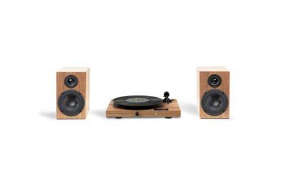 Pro-Ject Juke Box E1 HiFi Set Walnut
