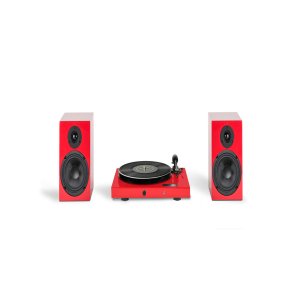 Pro-Ject Juke Box E1 HiFi Set Red