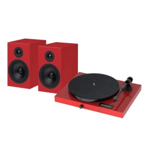 Pro-Ject Juke Box E1 HiFi Set Red
