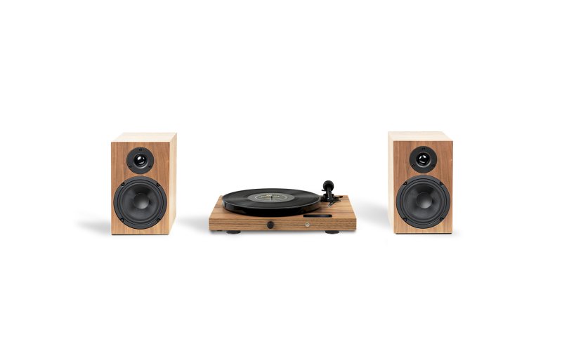 Pro-Ject Juke Box E1 HiFi Set Walnut