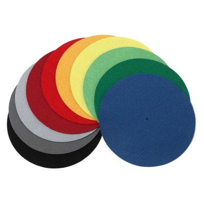 Pro-Ject 12 inch Felt Mat Red