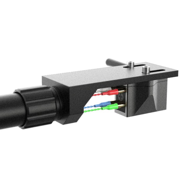 Pro-Ject Pin it connectors fitted to a phono cartridge