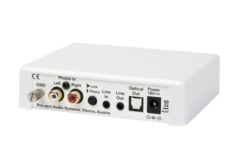 Pro-Ject Optical Box E Phono - angled view