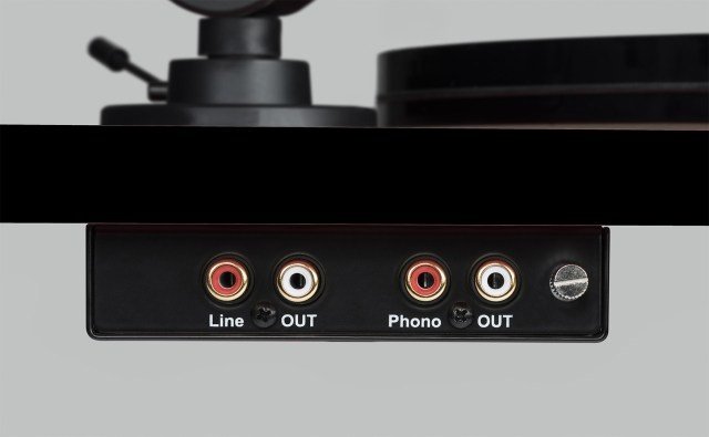 Pro-Ject Peanuts Turntable - Line and Phono Outputs