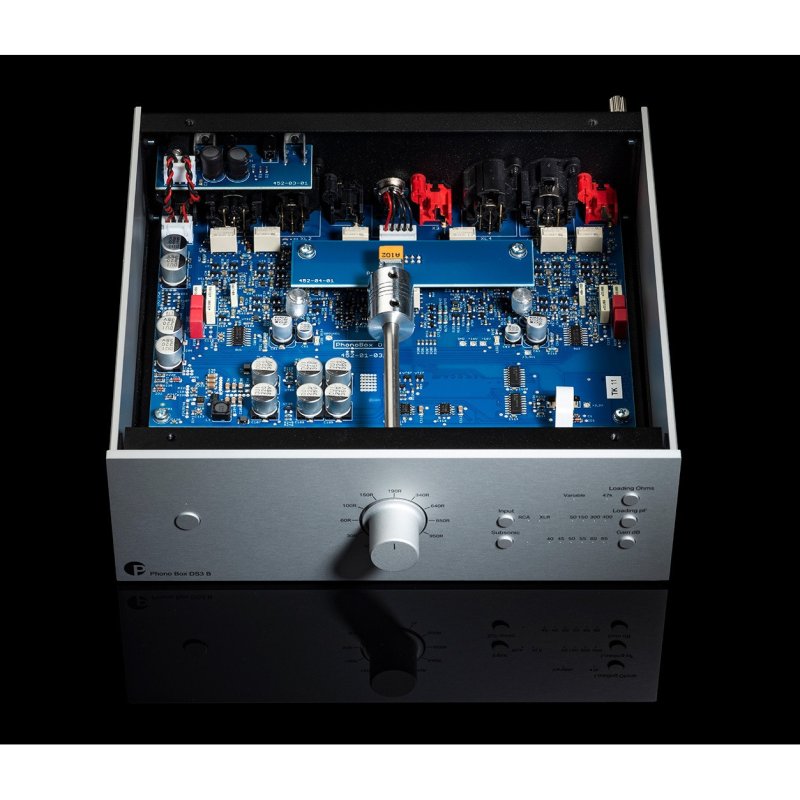 Pro-Ject Phono Box DS3 B Silver — internal circuitry