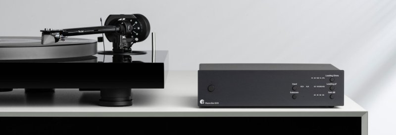 Pro-Ject Phono Box S3 B Silver - Rear Panel