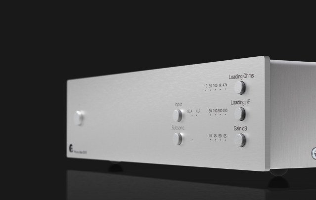Pro-Ject Phono Box S3 B Silver - Side View