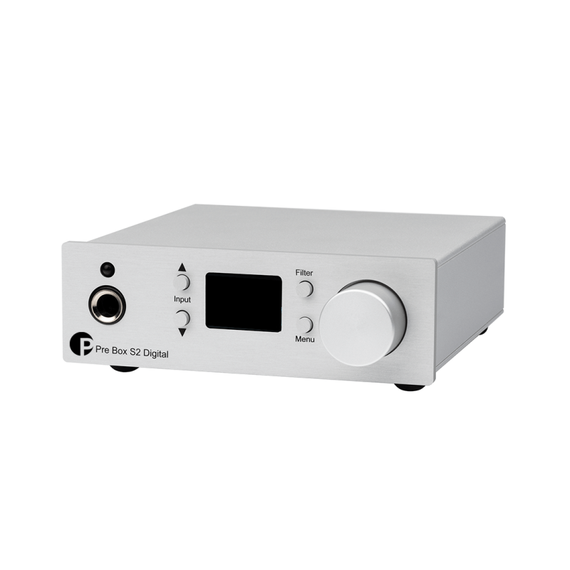 Pro-Ject Pre Box S2 Digital 2023 Edition Silver