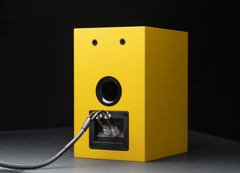 Pro-Ject Speaker Box 5 E Carbon rear panel detail