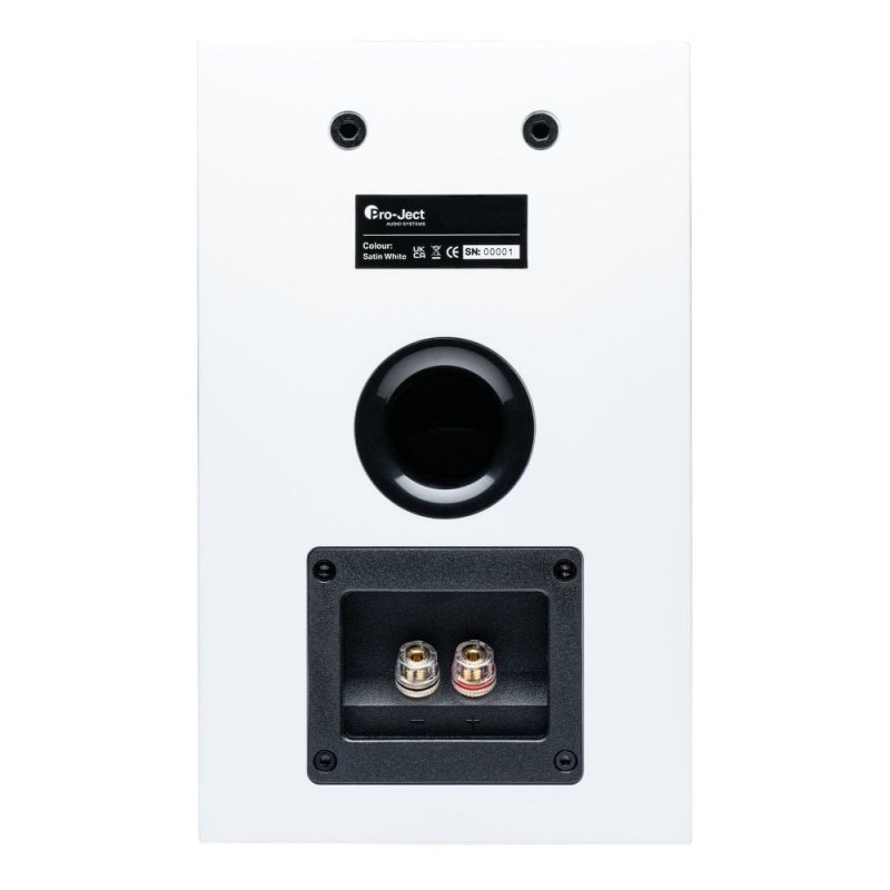Pro-Ject Speaker Box 5 E Carbon rear panel detail