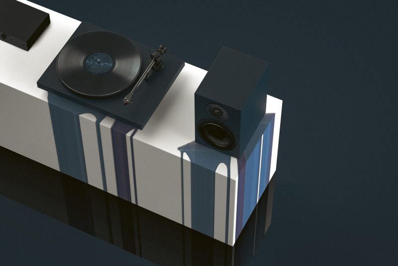 Pro-Ject Speaker Box 5 S2 Satin Blue lifestyle
