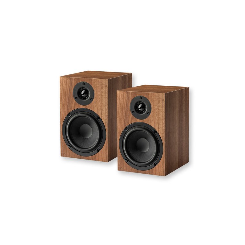 Pro-Ject Stereo Set E1 Walnut — Speaker Box 5 E Walnut pair