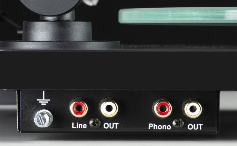 Pro-Ject T1 EVO BT Satin White - RCA output connections