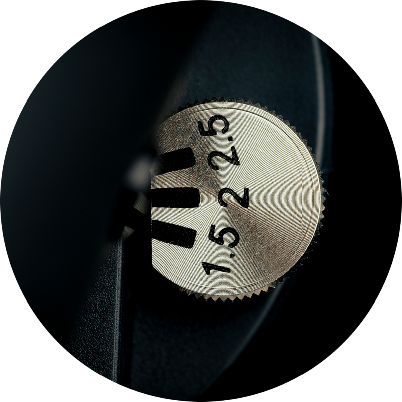 Pro-Ject T2 Satin White, tonearm detail