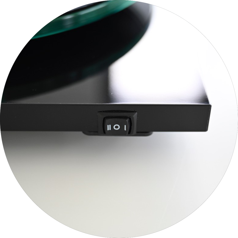 Pro-Ject T2 Satin White, side profile