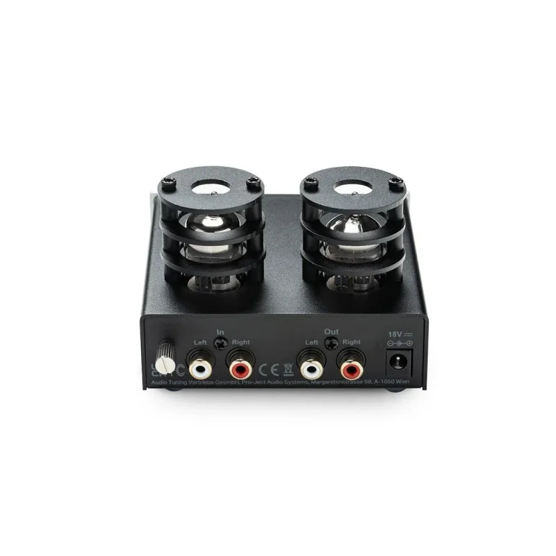 Pro-Ject Tube Box E Black - Rear