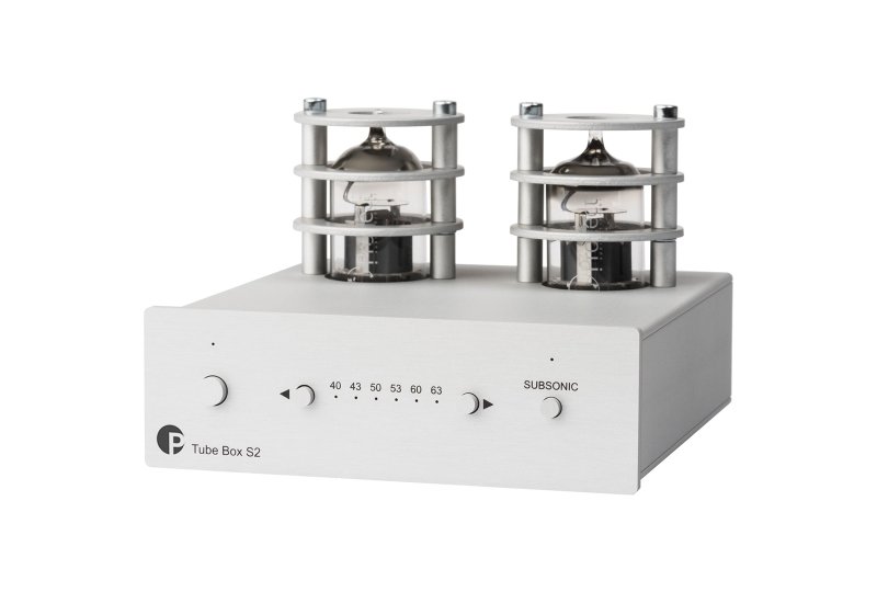 Pro-Ject Tube Box S2 Black - Front View