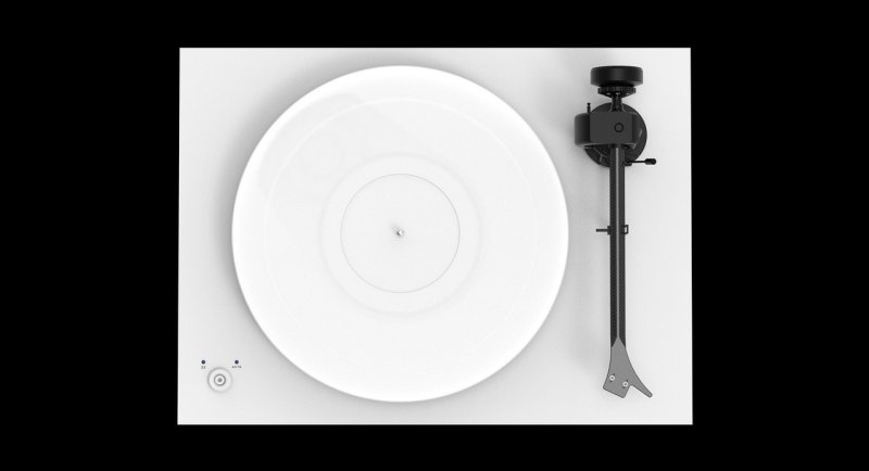 Pro-Ject X2 B Turntable White — front view