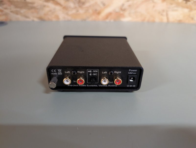 Ex-Demo | Pro-Ject Phono Box Classic Phono Preamplifier - Black