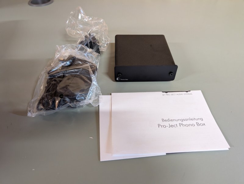 Ex-Demo | Pro-Ject Phono Box Classic Phono Preamplifier - Black