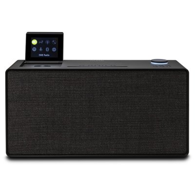 Pure Evoke Home All-in-One Music System Black Coffee and Walnut