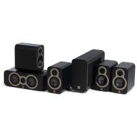 Q Acoustics 3010c 5.1 Cinema Pack Satin Black