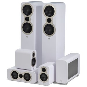 Q Acoustics 3050c 5.1 Cinema Pack Satin White