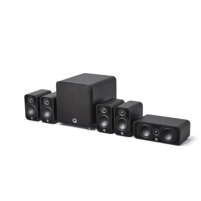 Q Acoustics 5010 5.1 Plus Cinema Pack Matt Black