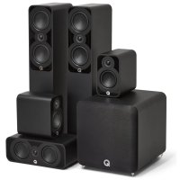 Q Acoustics 5040 5.1 Plus Cinema Pack Satin Black
