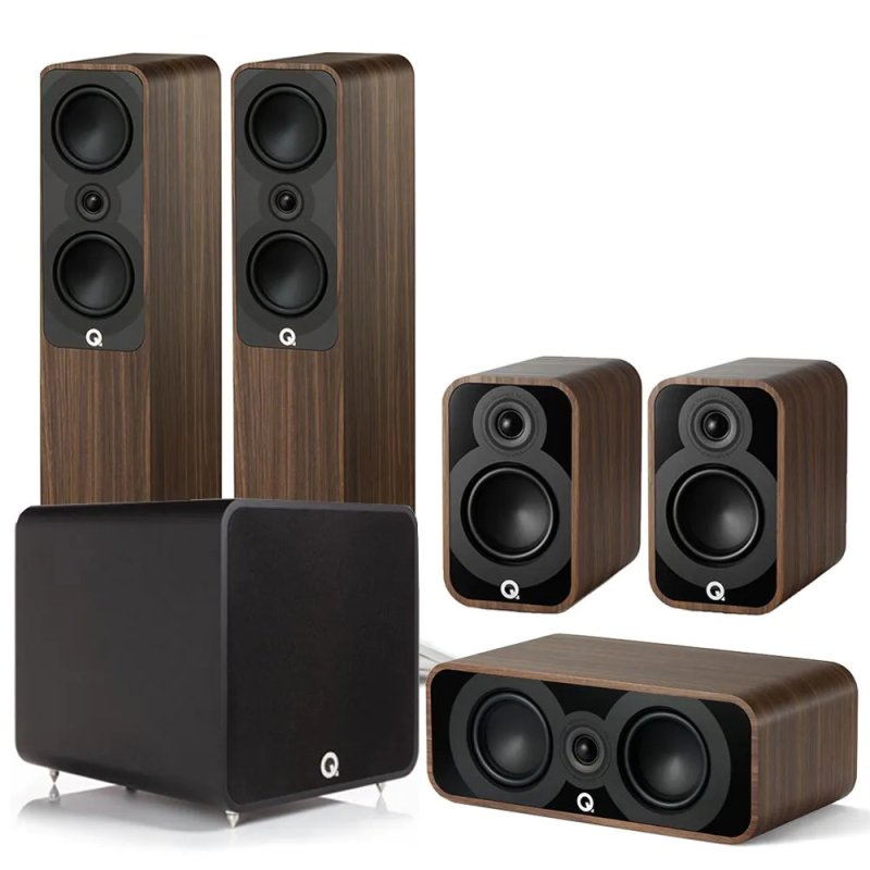 Q Acoustics 5040 5.1 Plus Cinema Pack Santos Rosewood